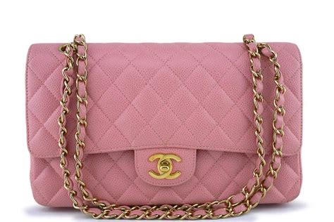 chanel pink classic falp|chanel flap 2.55.